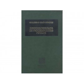 Derecho Mexicano de Procedimientos Penales-ComercializadoraZeus- 1034915055