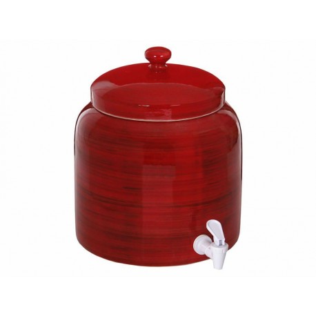 Éxito Porta Garrafón de Cerámica Rojo-ComercializadoraZeus- 83445238