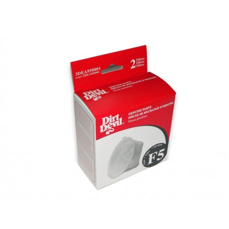 Dirt Devil Filtro Scorpion 2 Piezas por Caja-ComercializadoraZeus- 1052607741
