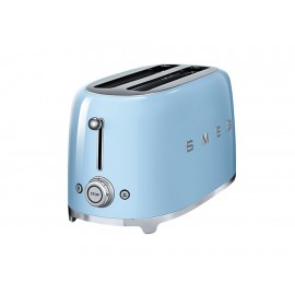 Smeg TSF02PBUS Tostador 4 Rebanadas Azul Pastel-ComercializadoraZeus- 1048250871