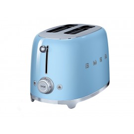 Smeg TSF01PBUS Tostador 2 Rebanadas Azul Pastel-ComercializadoraZeus- 1048256500