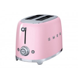 Smeg TSF02PKUS Tostador 4 Rebanadas Rosa-ComercializadoraZeus- 1049403085