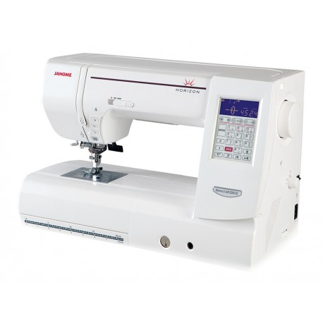 Janome Horizon MC8200QC Máquina de Coser y Bordadora Blanco-ComercializadoraZeus- 1033026982
