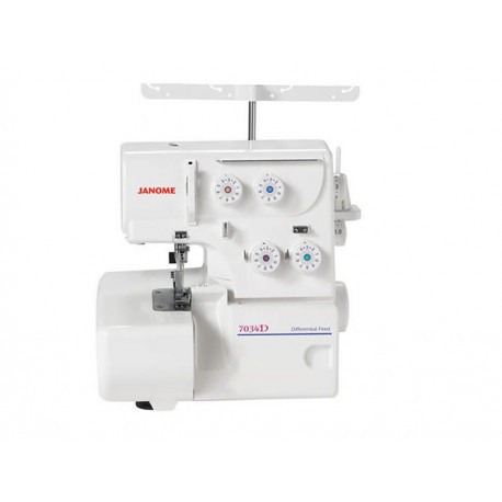 Janome 7034D Máquina de Coser Overlock-ComercializadoraZeus- 79723843