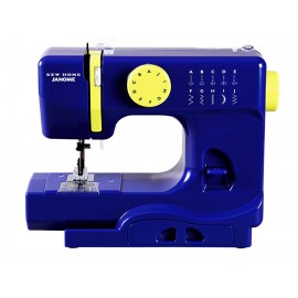 Janome Máquina de Coser Mecánica Azul con Lima-ComercializadoraZeus- 1041182438