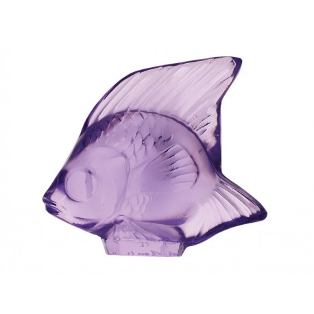 Lalique Escultura Pez Violeta Calro-ComercializadoraZeus- 31944651