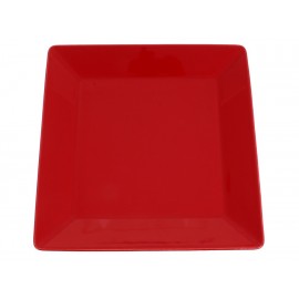 Haus Plato Trinche Cuadrado Dados Rojo-ComercializadoraZeus- 1042724081