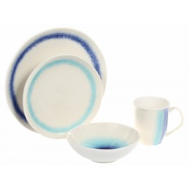 Haus Plato para Ensalada Redondo Azul-ComercializadoraZeus- 1050142376